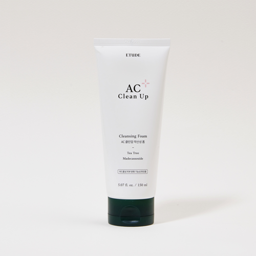 [Limpiador facial para acné] Etude AC Clean up pH daily cleansing foam 150ml