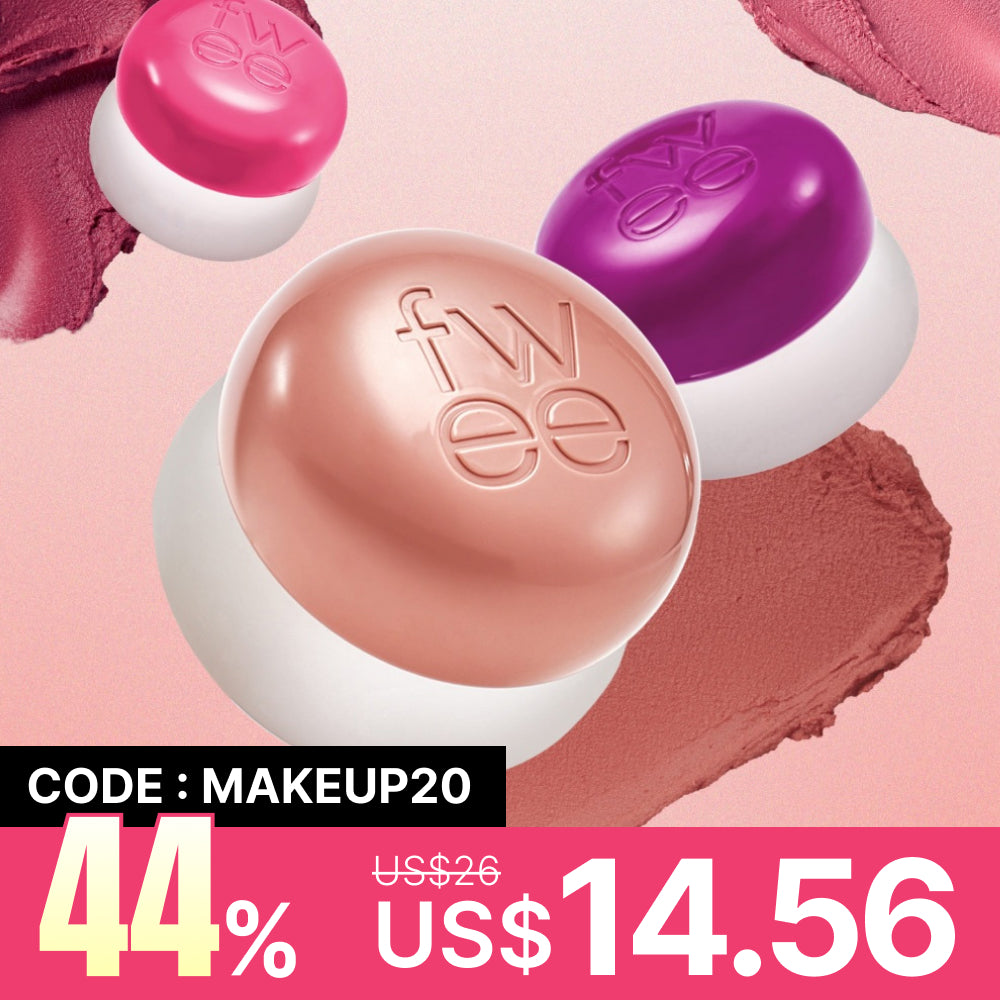 [Multiuso labial y colorete] Fwee Lip&Cheek Blurry Pudding Pot 5ml (35 colors)