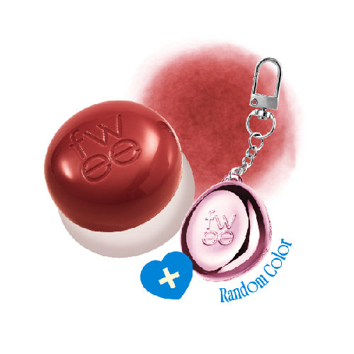 [Set llavero] Fwee *Keyring Set* Lip&Cheek Blurry Pudding Pot 5ml (30 colors)