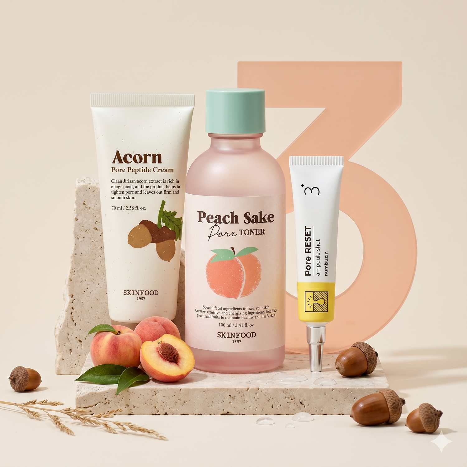 *SUPER PRECIO*[Set Especial] Brightening & Pore Care Bundle ( $83 Value for ONLY $22)