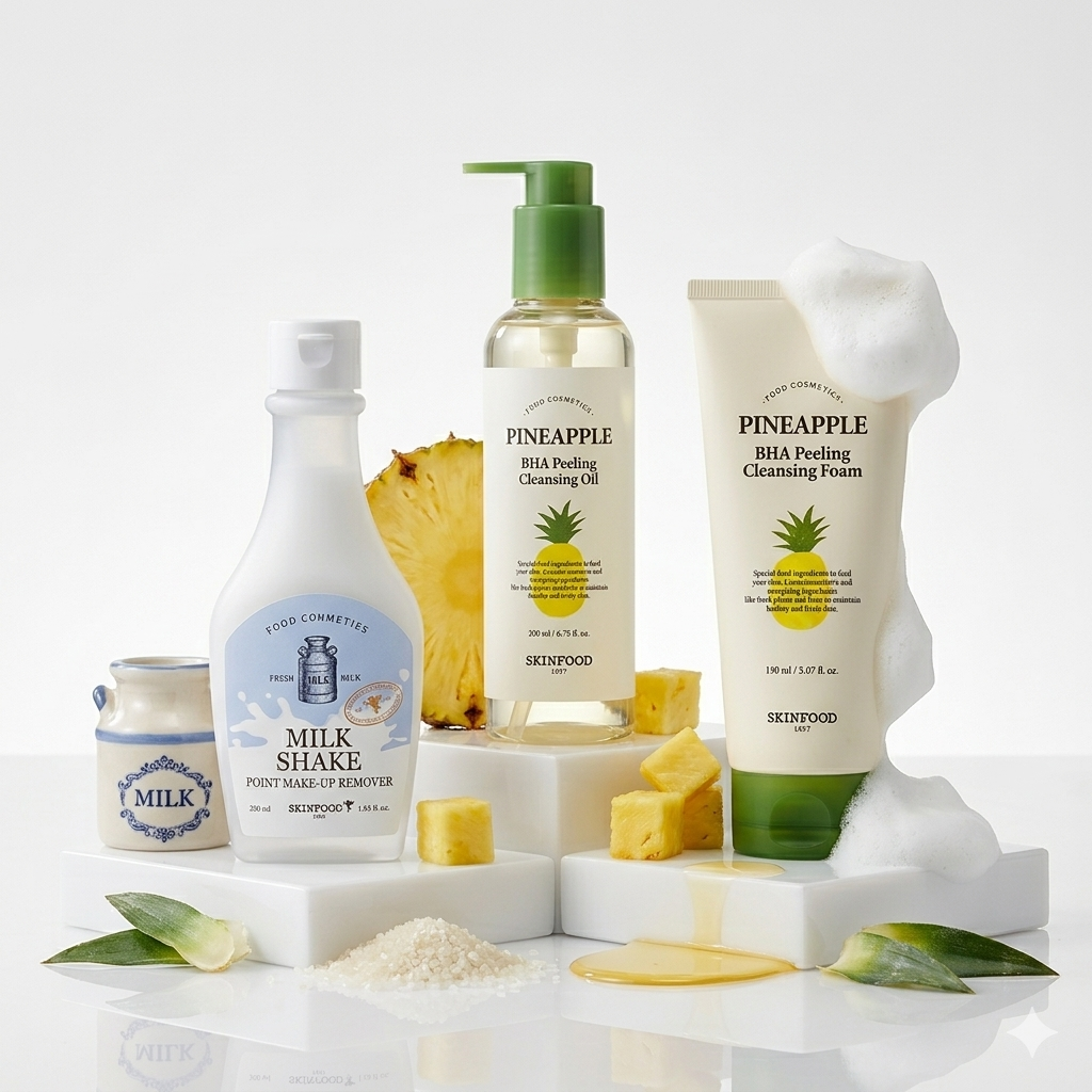 *SUPER PRECIO*[Set Especial] $46 Value→ $9 Double Cleansing Essentials Bundle