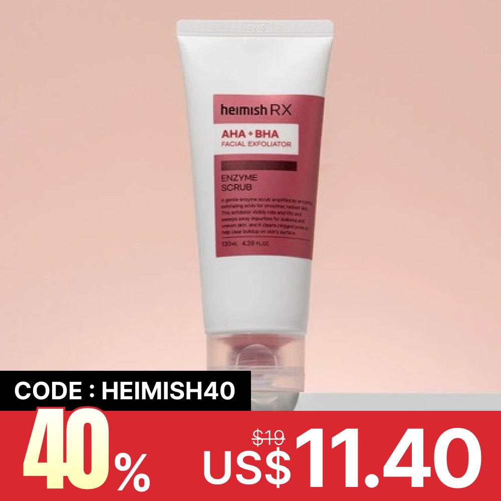 [Exfoliante] Heimish RX AHA BHA Enzyme Scrub 130ml