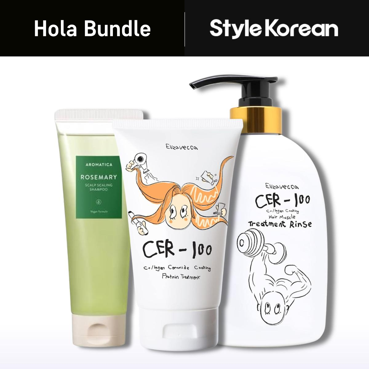 [Set Especial] StyleKorean Affordable Glass Hair Trio Set