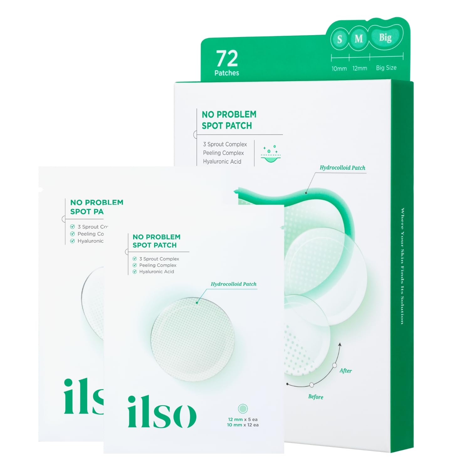 [Parche para acné] ILSO No Problem Spot Patch