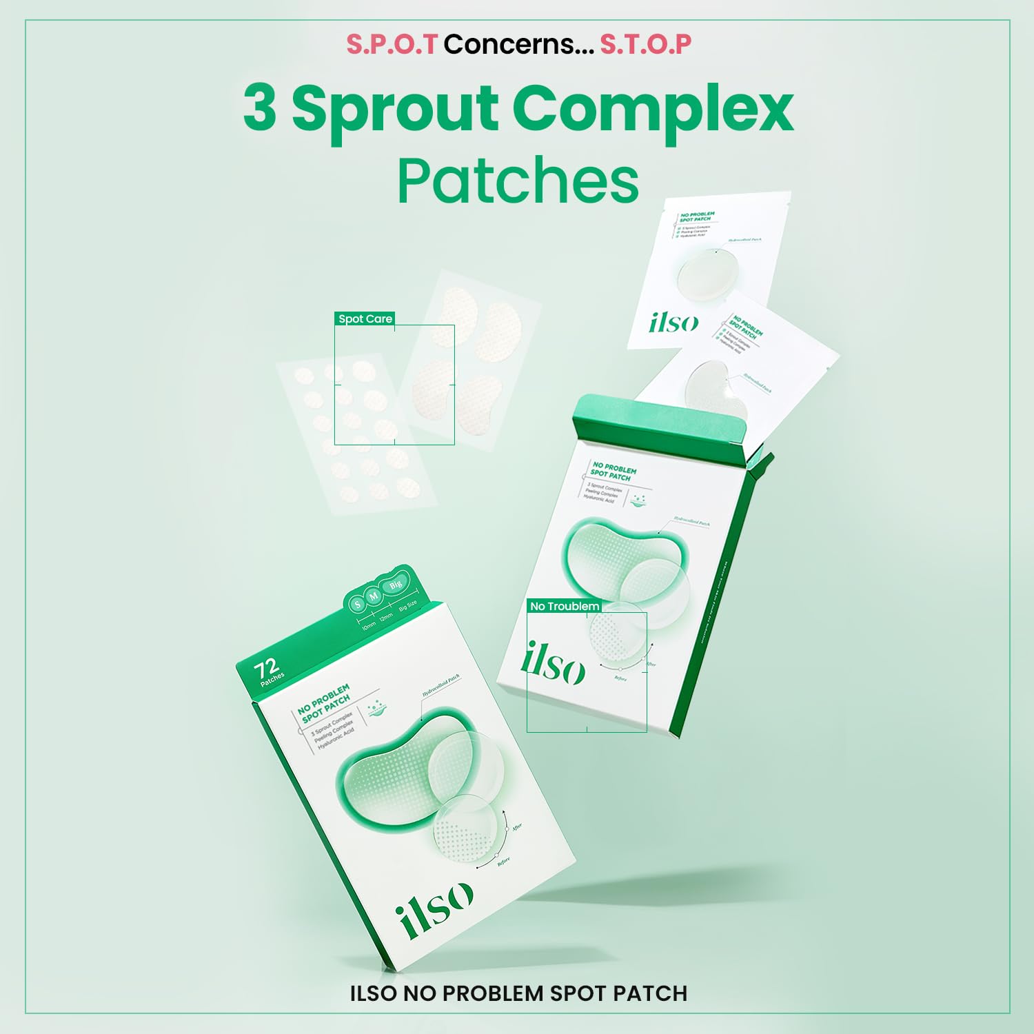 [Parche para acné] ILSO No Problem Spot Patch