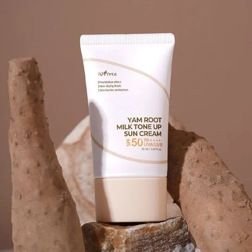 [Protector solar unificante de tono] ISNTREE Yam Root Vegan Milk Tone Up Sun Cream 50ml