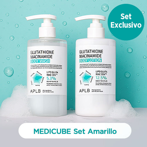 *SALE* [APLB] Glutathione Niacinamide Body Lotion & Wash Set