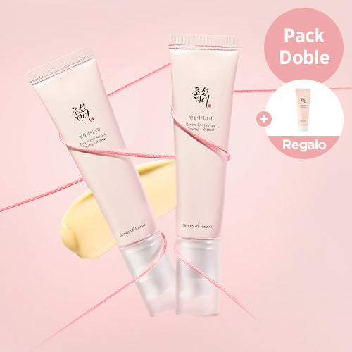 *Pack Doble* [Beauty of Joseon] Revive Eye Serum : Ginseng + Retinal 30ml + Regalo