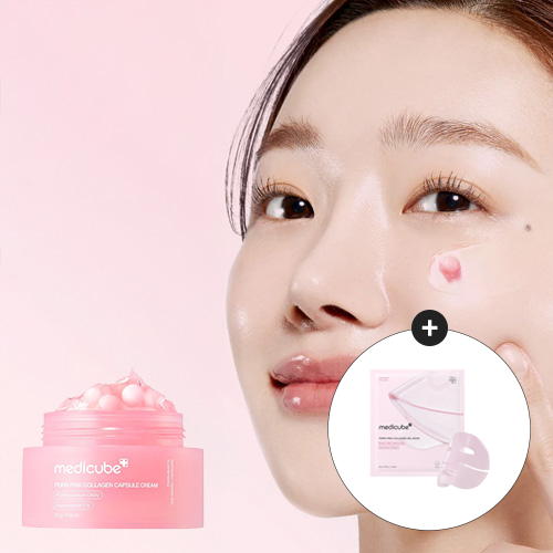 [Crema] MEDICUBE PDRN Pink Collagen Capsule Cream 55ml+ un regalo por pedido
