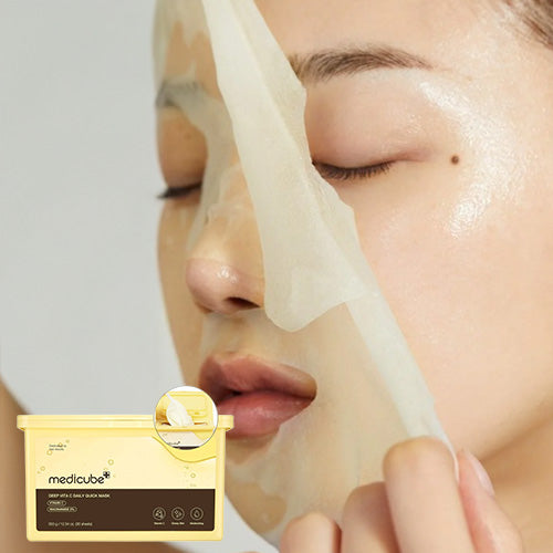 [Mascarillas faciales] Medicube Deep Vita C Daily Quick Mask (30ea)