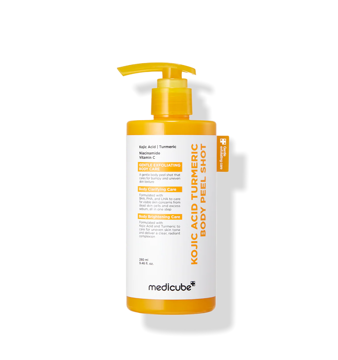 [Exfoliator] MEDICUBE Kojic Acid Turmeric Body Peel Shot 280ml