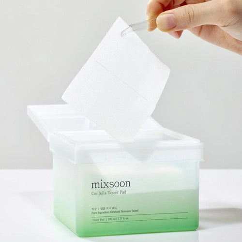 [Almohadillas con tónico] MIXSOON Centella Asiatica Toner Pad (120 Sheets)