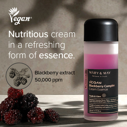 [Esencia facial] Mary&May Vegan Blackberry Complex Cream Essence 140ml