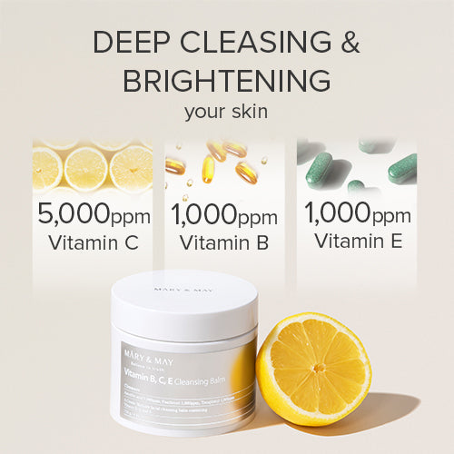 [Bálsamo limpiador facial] Mary&MayVitamin B.C.E Cleansing Balm 120ml
