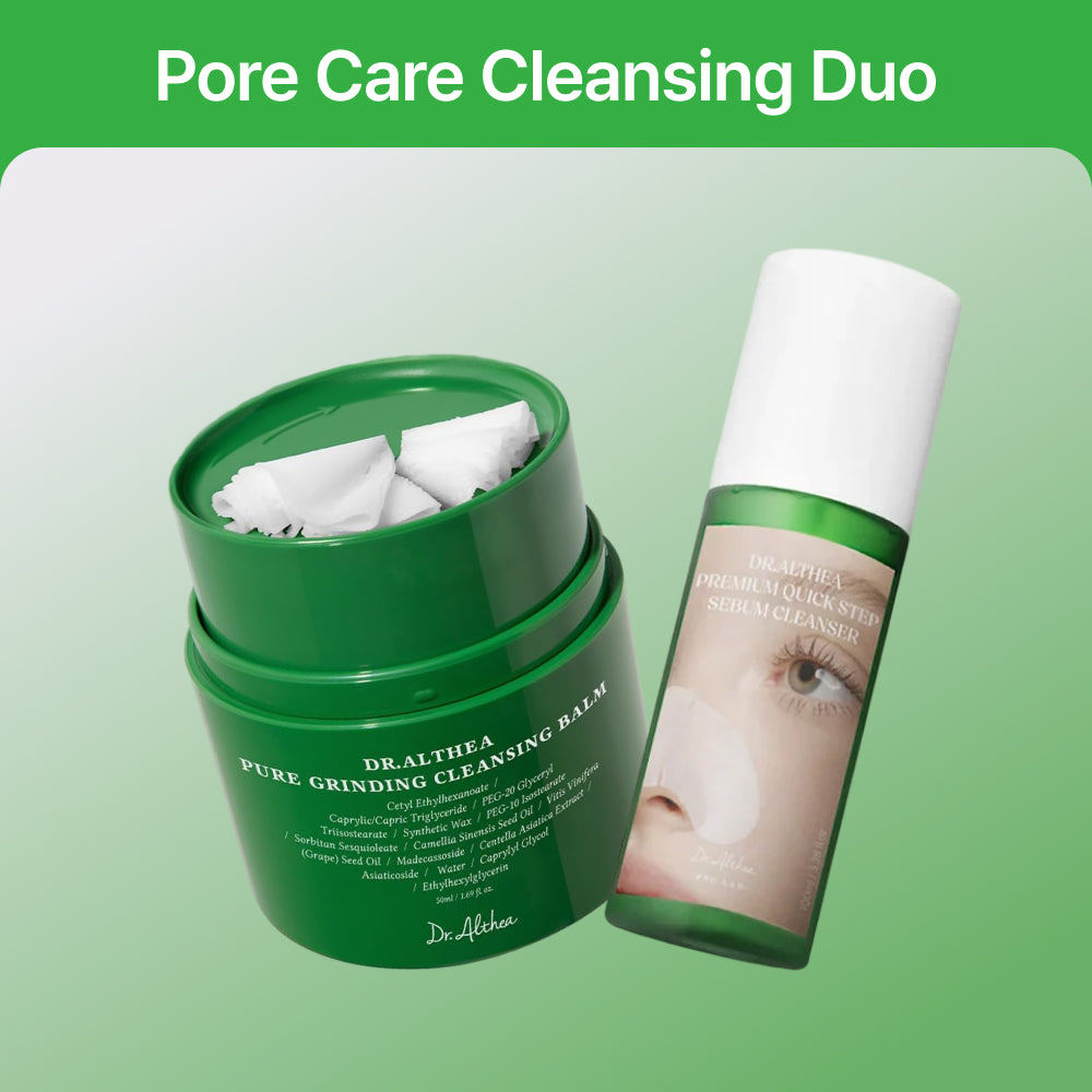 *SUPER PRECIO* [Set Especial] Dr. Althea Pore Care Cleansing Duo : Balm + Sebum