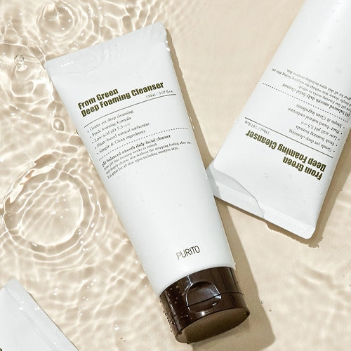[Limpiador facial] PuritoSeoul From Green Deep Foaming Cleanser 150ml