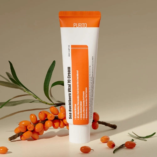 [Crema] PuritoSeoul Sea Buckthorn Vital 70 Cream 50ml