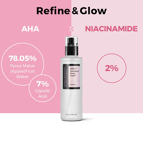 [Tónico facial] COSRX AHA 7 Whitehead Power Liquid 100ml