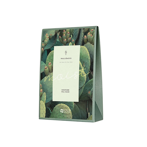 [Mascarilla facial] SNP Halloasis Moisture Hill Mask 25ml*10 (10ea)