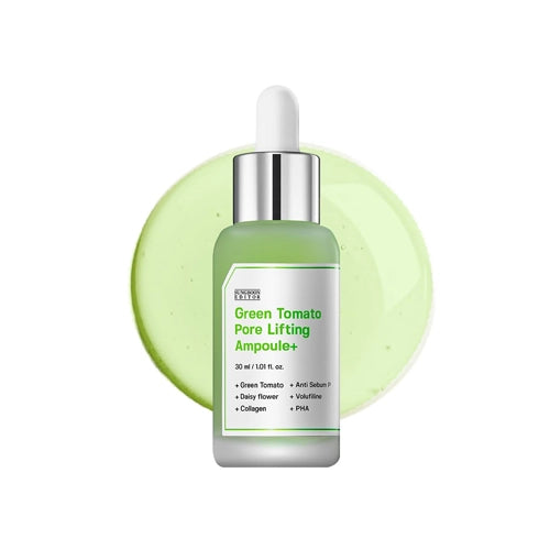 [Sérum cuidado de poros] SUNGBOON EDITOR Green Tomato Pore Lifting Ampoule+ 30ml