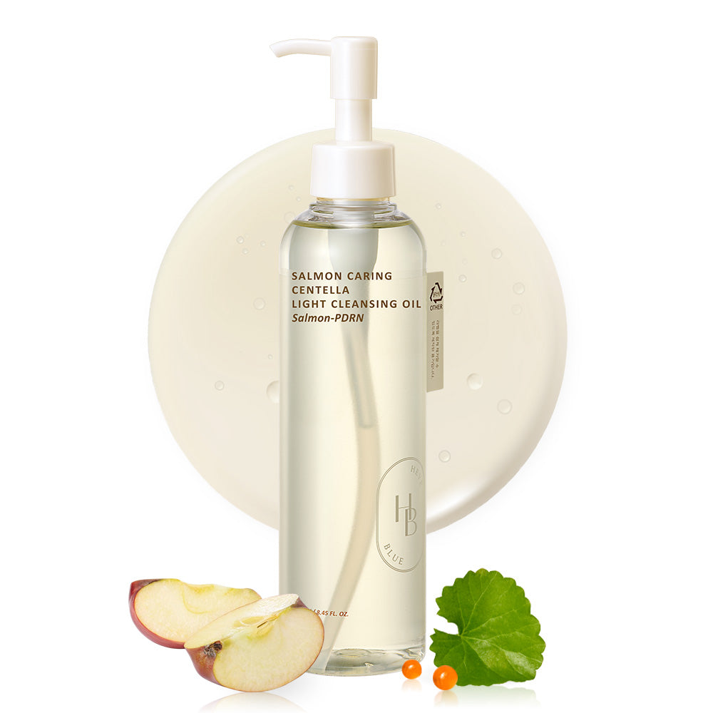 [Aceite limpiador facial] HEVEBLUE Salmon Caring Centella Light Cleansing Oil 250ml