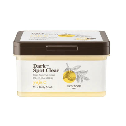 *CLEARANCE* [Mascarilla faciales] Skinfood Yuja C Vita Daily Mask (30ea)