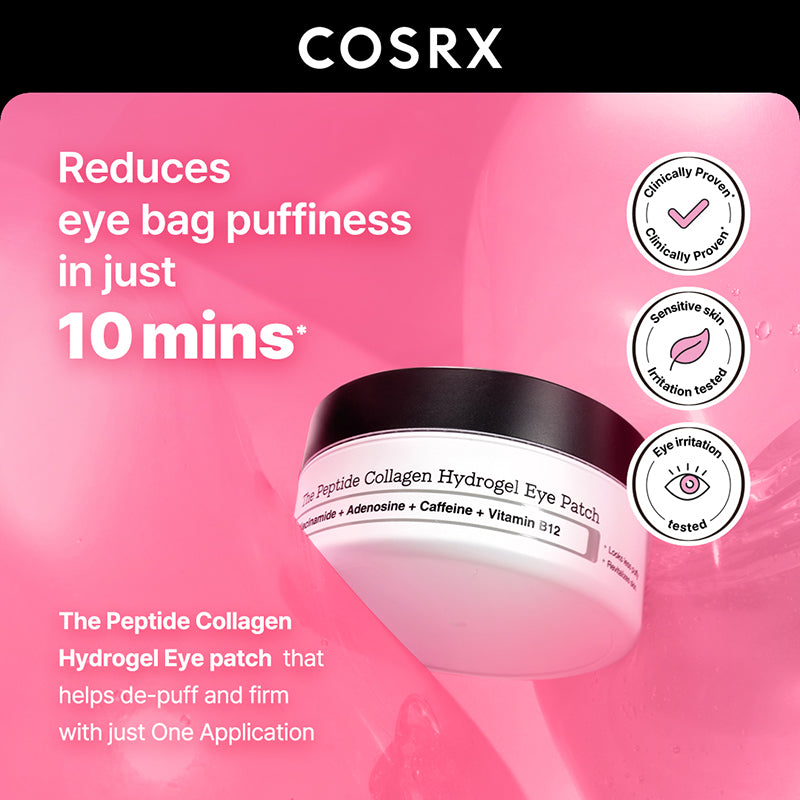 [Mascrillas contorno de ojos] COSRX The Peptide Collagen Hydrogel Eye Patch