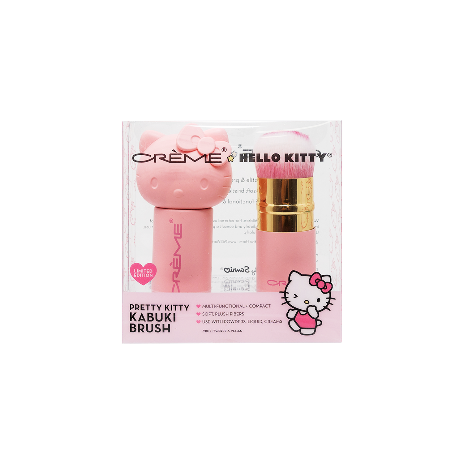 [Brocha] The Crème Shop Brocha kabuki Hello Kitty Pretty Kittly