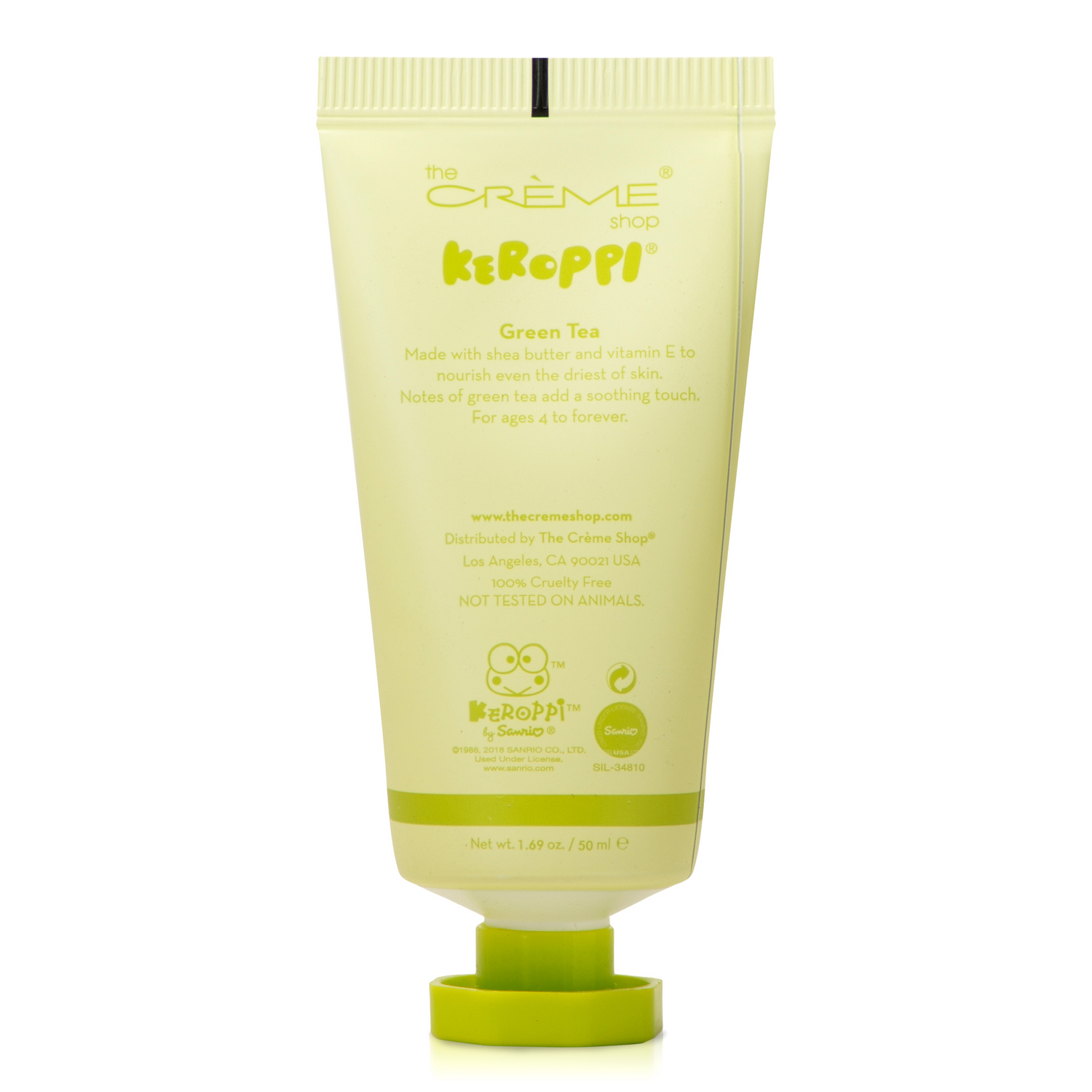 [Crema de manos] The Crème Shop Crema de manos Keroppi - Té verde