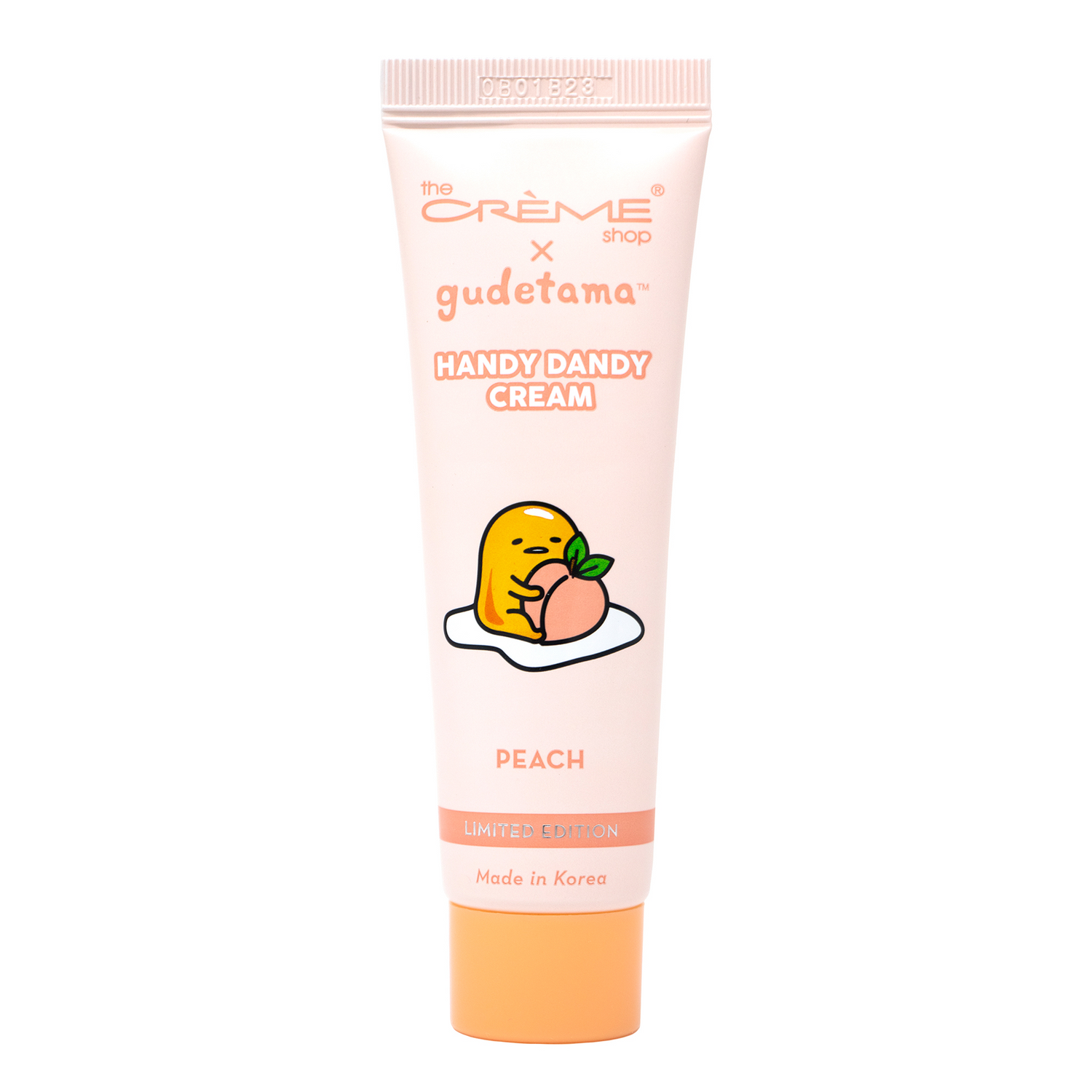 [Crema de manos] The Crème Shop Crema de manos Gudetama - Durazno