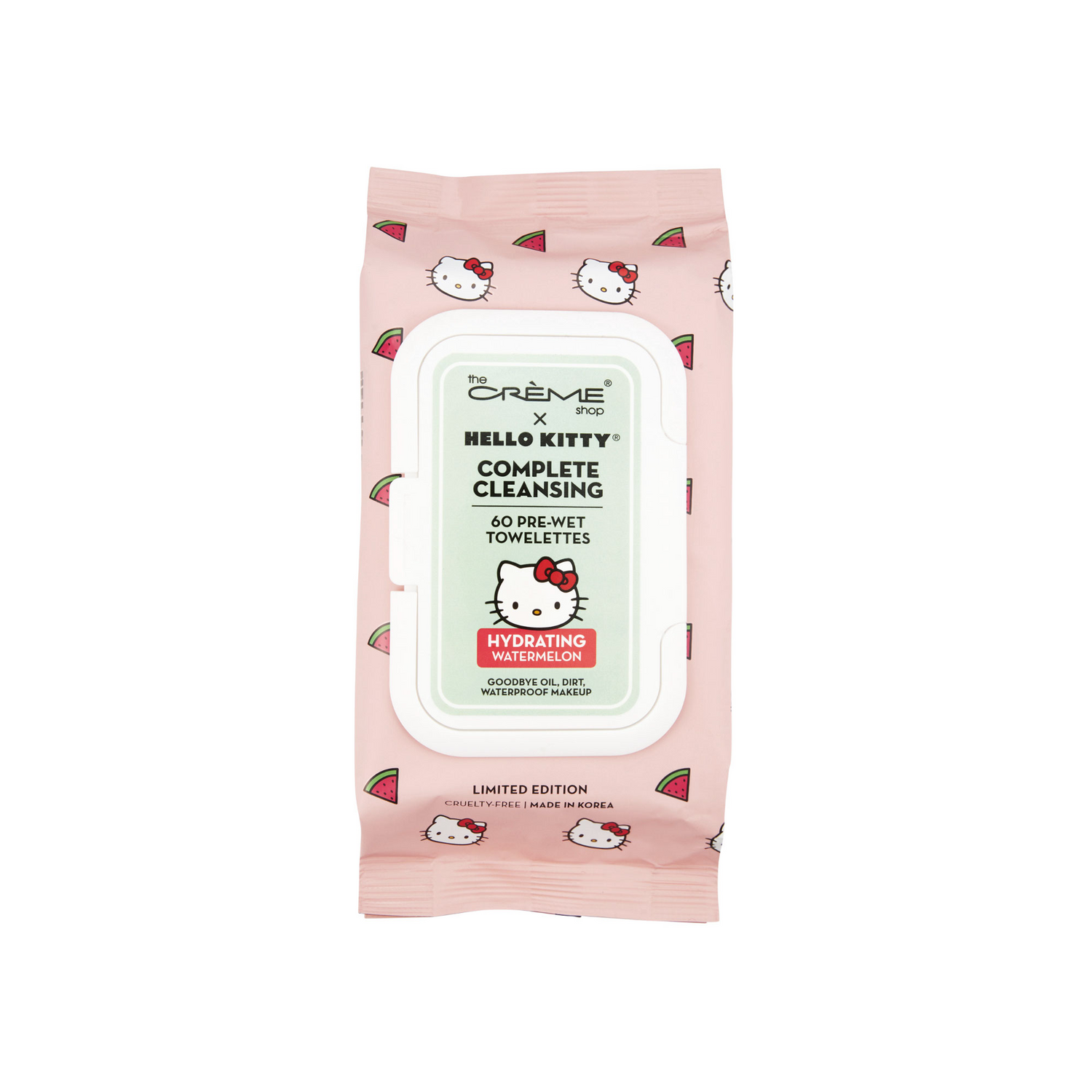 [Toallitas] The Crème Shop Toallitas limpiadoras Hello Kitty - Sandía