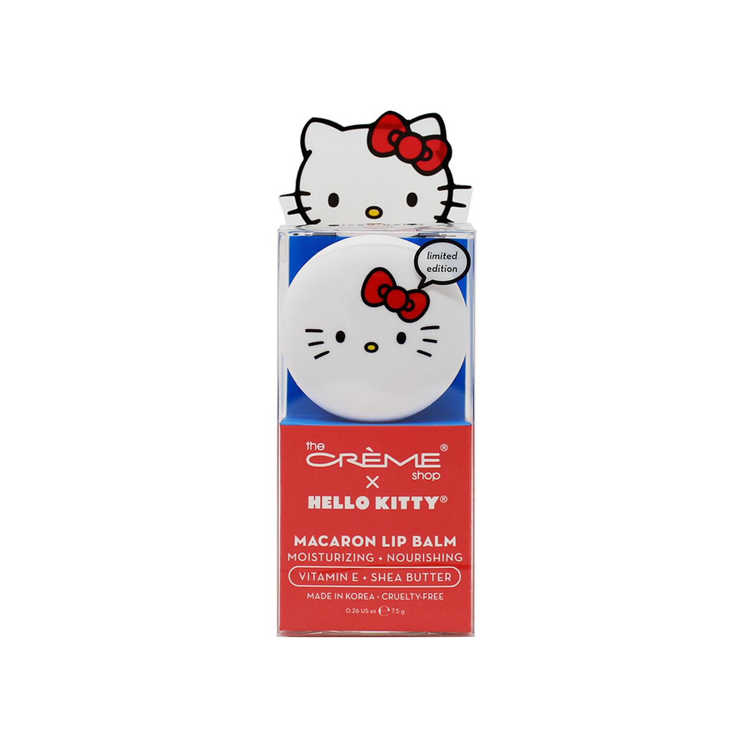*SUPER PRECIO* [Bálsamo labial] The Crème Shop Bálsamo labial macaron Hello Kitty - Mixed Berry