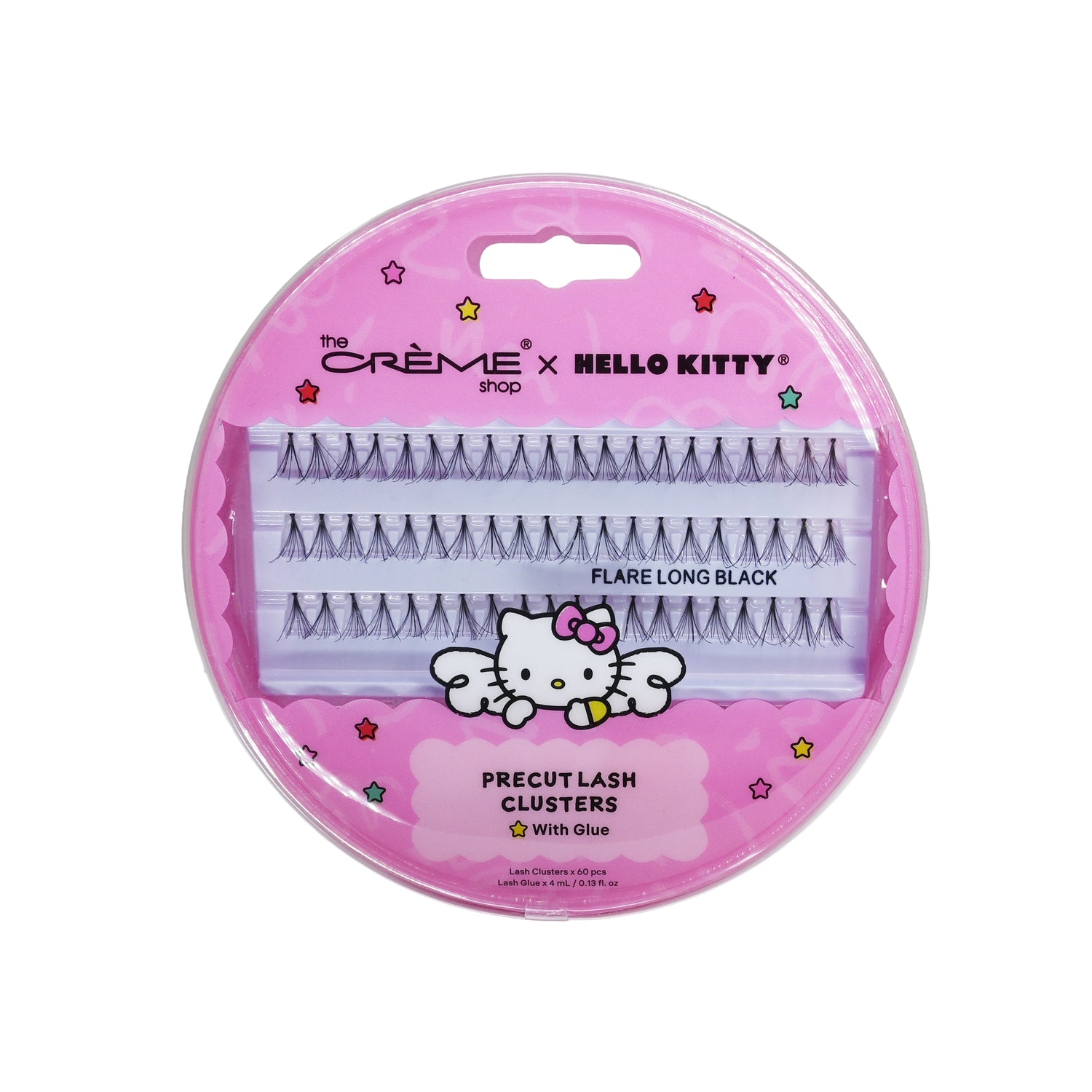 [Pestañas] The Crème Shop Clusters de pestañas + pegamento Hello Kitty