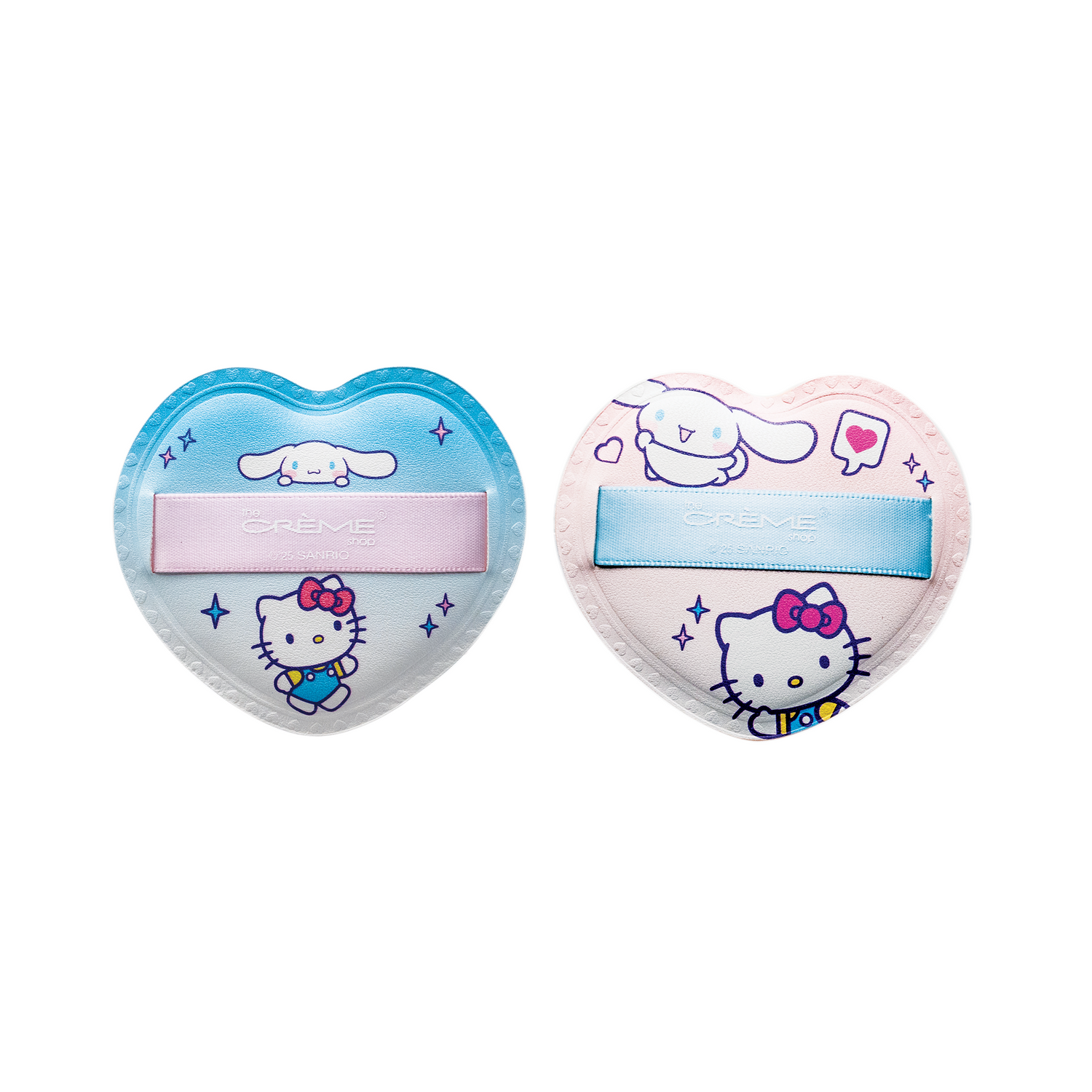 [Esponja] The Crème Shop Dúo de esponjas de maquillaje Hello Kitty con estuche