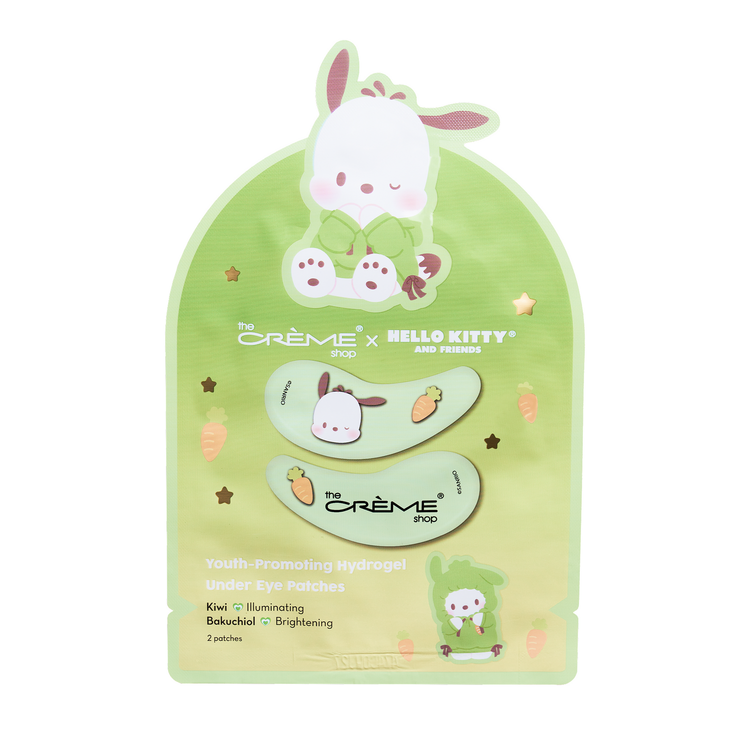 [Parche ojos] The Crème Shop Parches de hidrogel para ojos Pochacco (1 pieza)