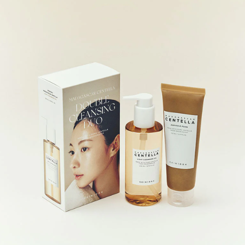 [Set doble limpieza] SKIN1004 Madagascar Centella Double Cleansing Duo Set (Cleansing Oil+Ampoule Foam)