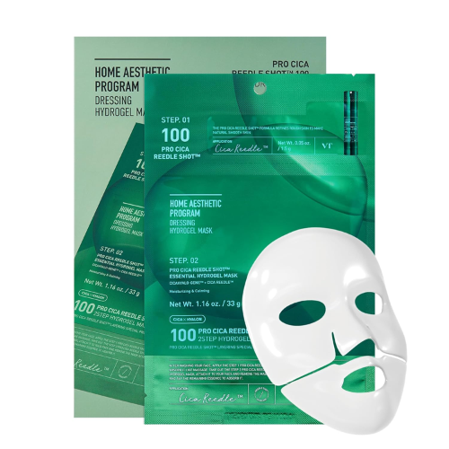 [Mascarilla facial] VT Pro Cica Reedle Shot 100 2Step Hydrogel Mask (1ea)