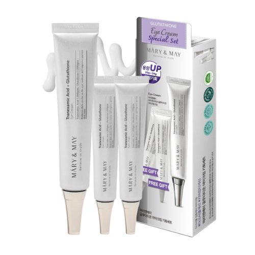 [Pack cremas contorno de ojos] Mary&May Glutathione Eyecream Special Set (Eye Cream 30g 1ea+Miniature 2ea)