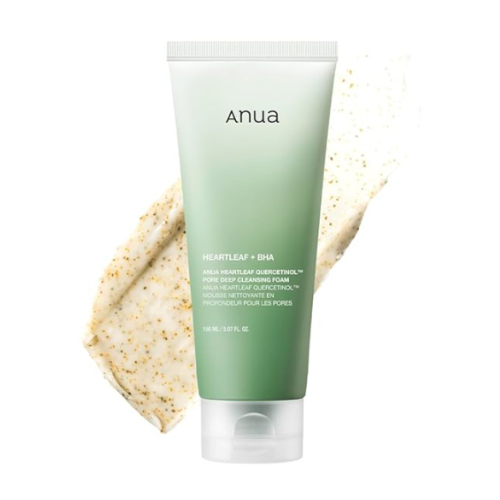 [Limpiador facial] Anua Heartleaf Quercetinol Pore Deep Cleansing Foam 150ml