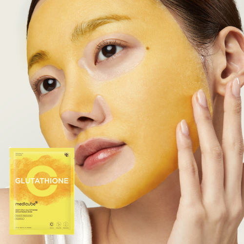 [Mascarilla facial] Medicube Deep Vita C Glutathione Mask (1ea)
