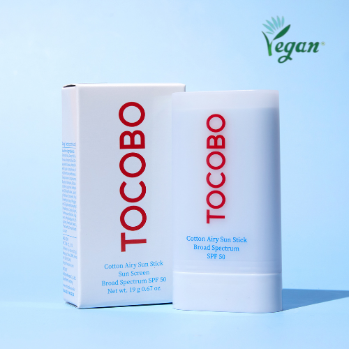 [Protector solar en barra] TOCOBO *renew* Cotton Airy Sun Stick SPF50 19ml