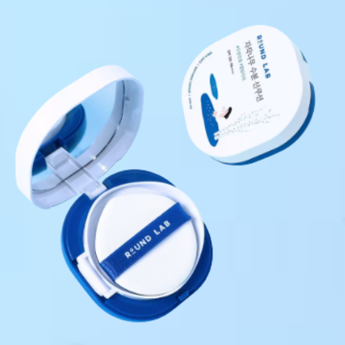 [Protector solar en cushion] ROUND LAB Birch Juice Moisturizing UVLock Sun Cushion 15g