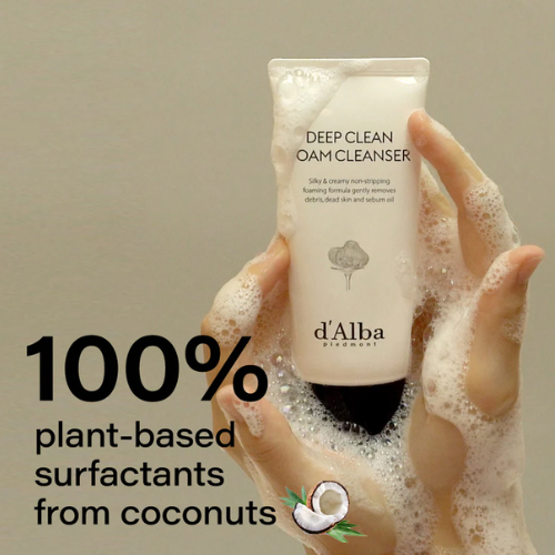 [Limpiador facial] d'Alba White Truffle Deep Clean Foam Cleanser 80ml
