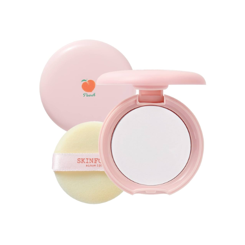 *CLEARANCE* [Polvos compactos] Skinfood Peach Cotton Pore Blur Pact 4g