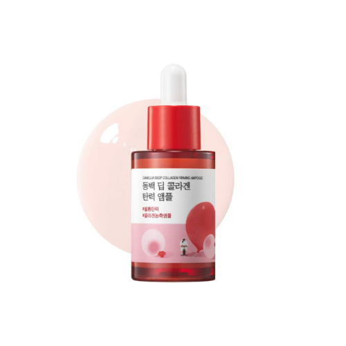 [Sérum] ROUND LAB Camellia Deep Collagen Firming Ampoule 30ml