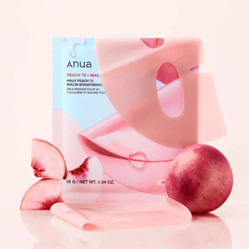 [Mascarillas faciales] Anua Peach 70 Niacin Brightening Collagen Mask (4ea)