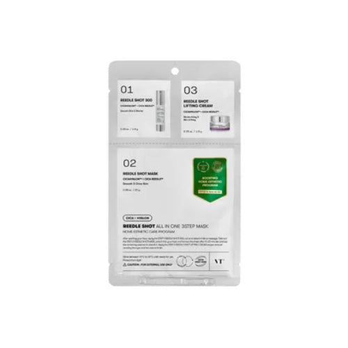 [Mascarilla facial] VT Reedle All-In-One 3-Step Mask (1ea)