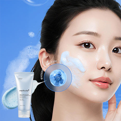 [Limpiador facial] Medicube Zero Pore Clearing Capsule Cleansing Foam 120g