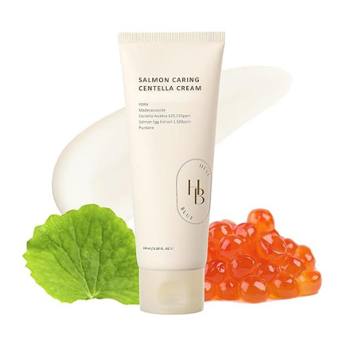 [Crema] HEVEBLUE Salmon Caring Centella Cream 100ml
