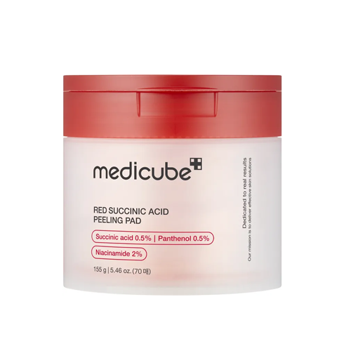[Almohadillas exfoliantes] Medicube Red Succinic Acid Peeling Pad (70ea)